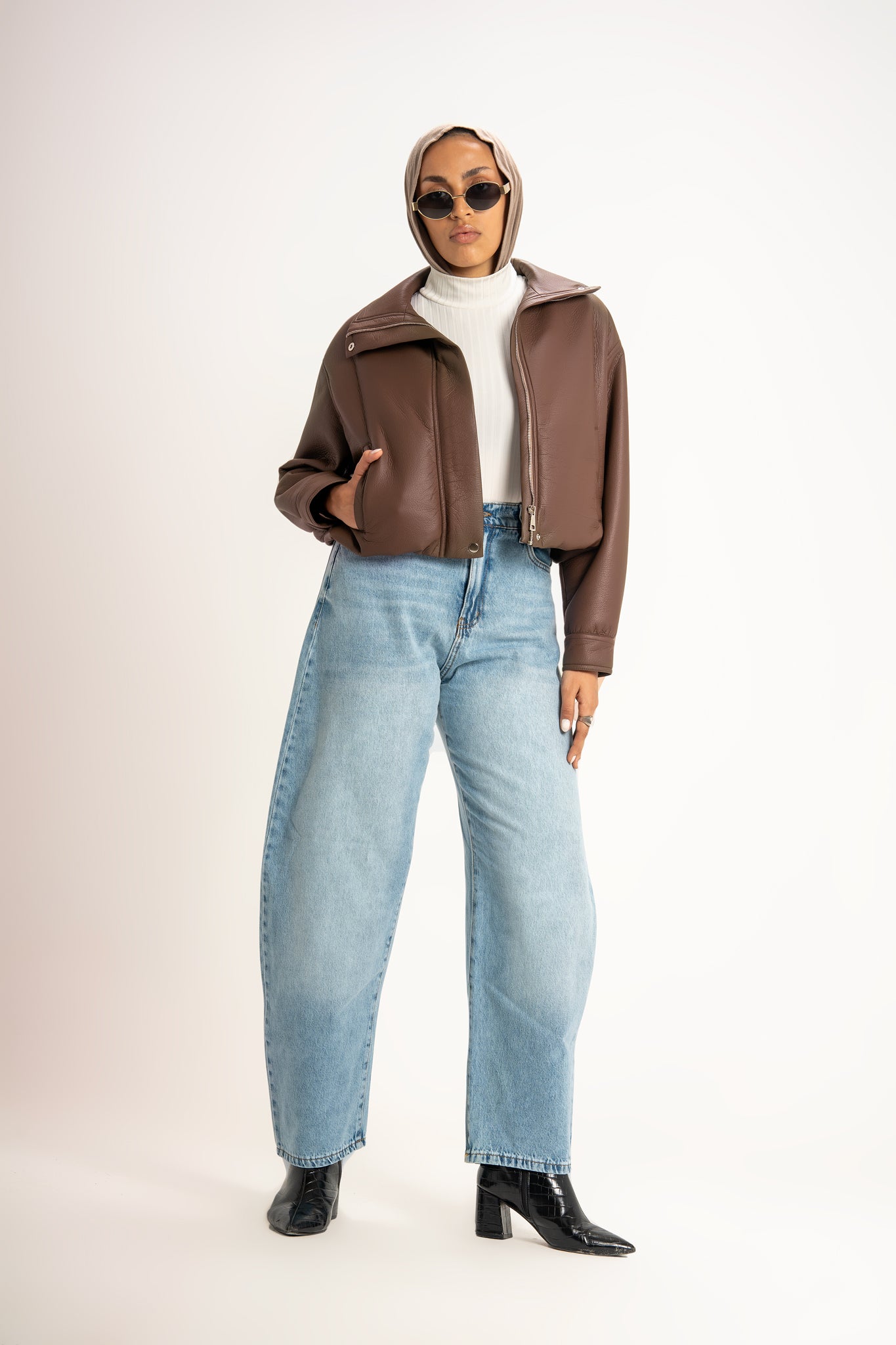 Balloon Jeans in Light Blue