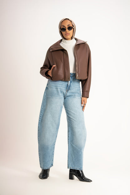 Balloon Jeans in Light Blue