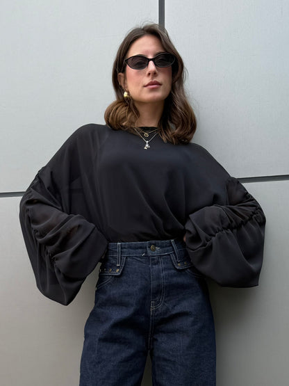 Glam Black Top