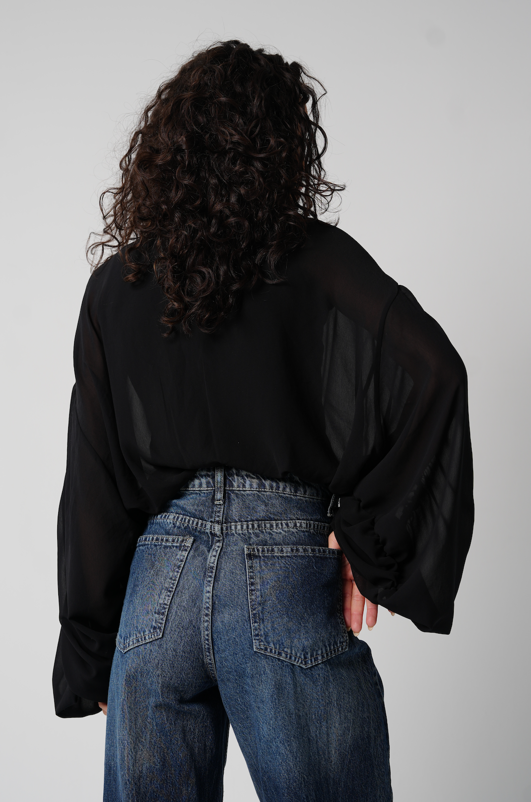 Glam Black Top