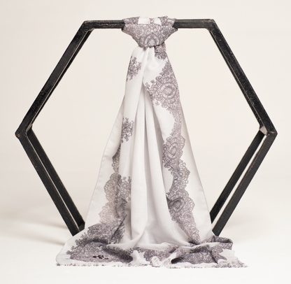 French Lace: White