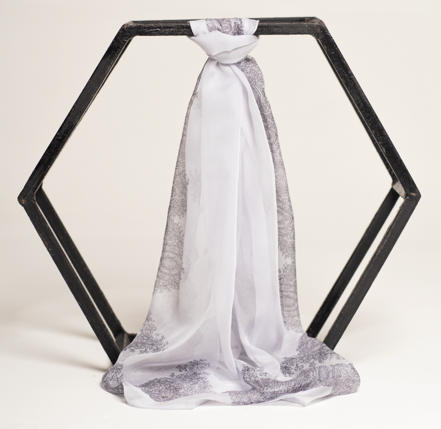 French Lace: White