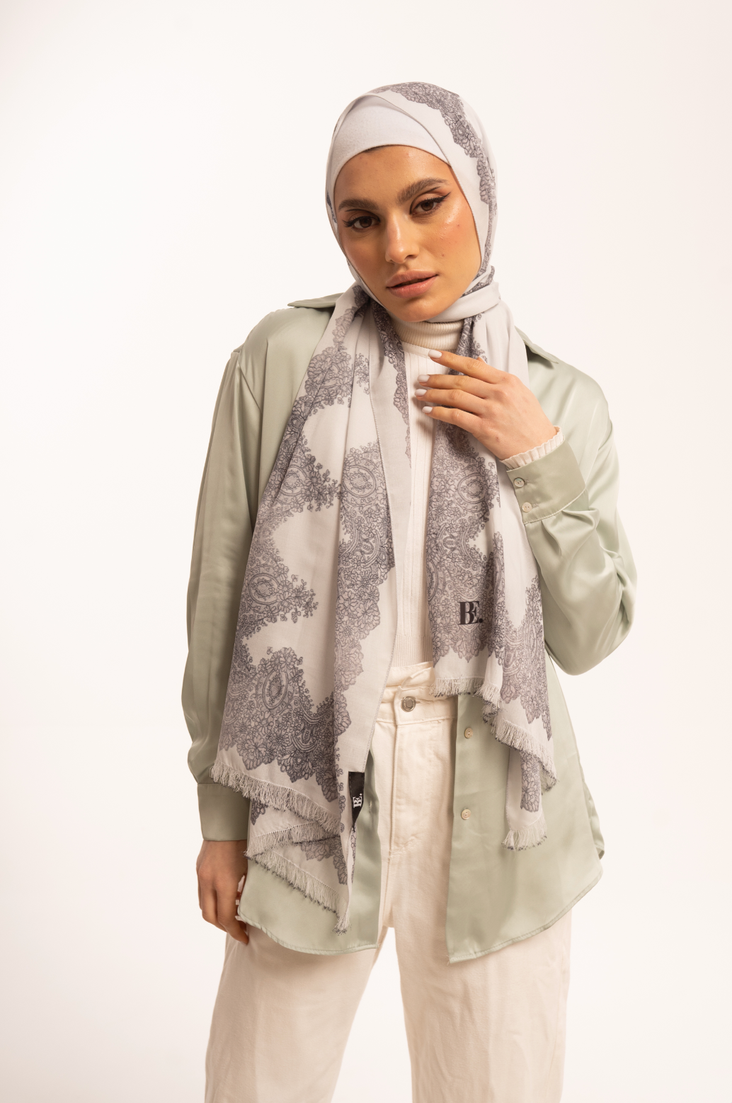 French Lace: White