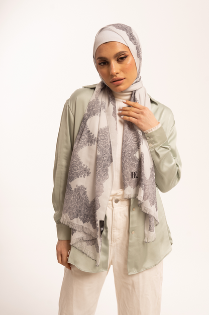 French Lace: White