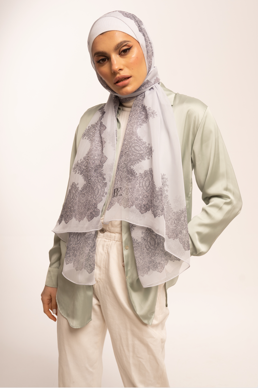 French Lace: White